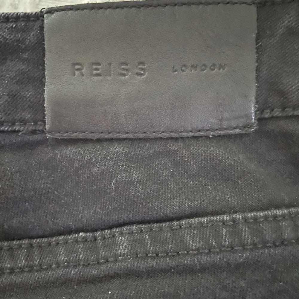 FINAL 💲⬇️ Reiss London black jeans, US12 - Picture 3 of 10